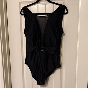 Simon Chang Ladies Black One Piece